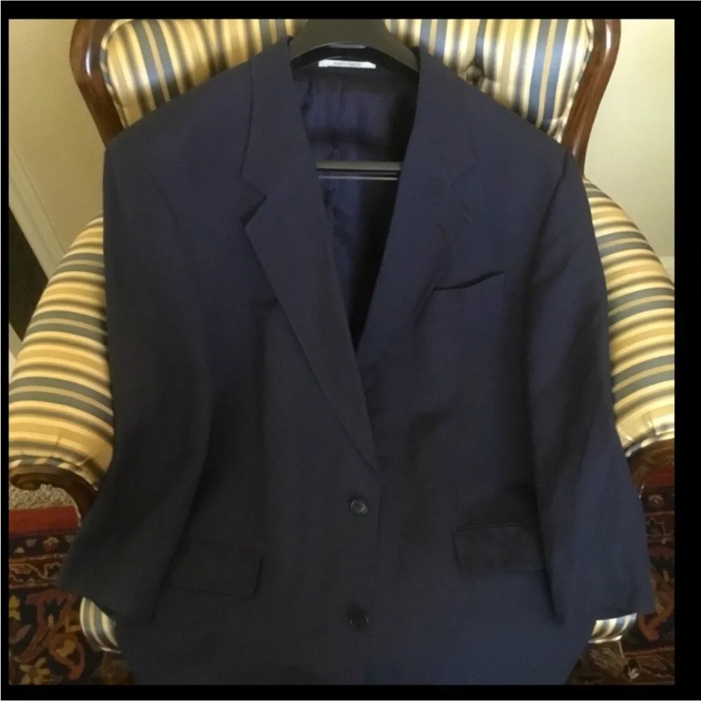 Designer BOSS Hugo Boss Men's Blazer Jacket Silk Linen blend Single Breasted